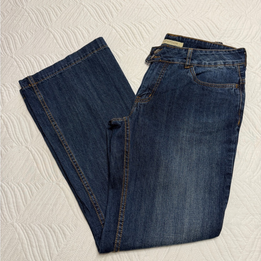 Stetson City Trouser Women’s Dark Blue Stonewashed Denim Jeans. Size 10